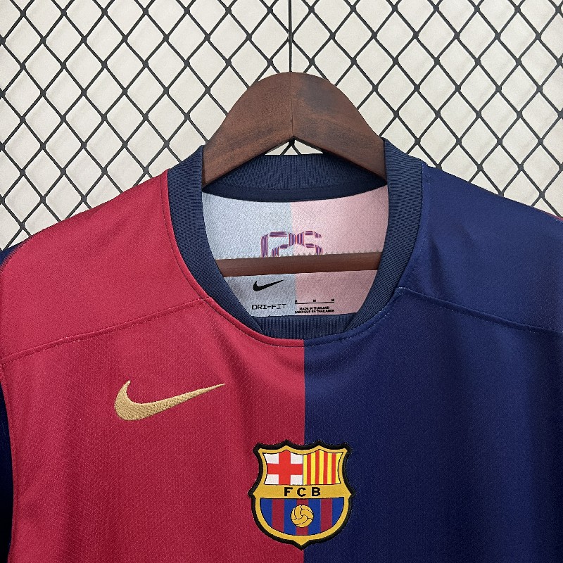 2024/25 Barcelona Home Soccer Jersey - Image 4