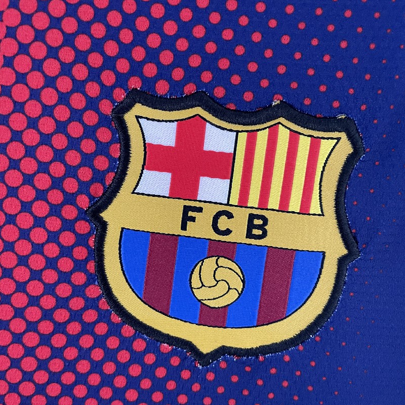 Retro long sleeve Barcelona 12/13 home - Image 3