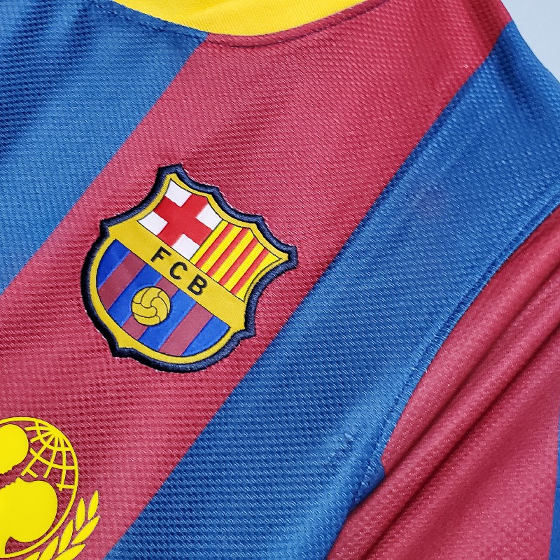 Retro Barcelona 10/11 home - Image 3