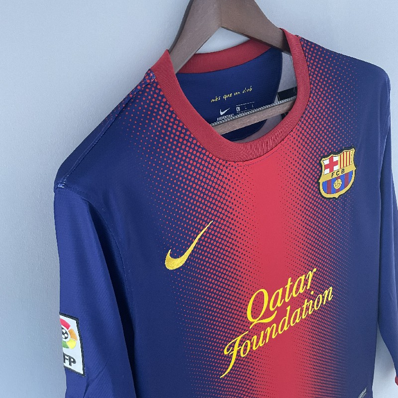 Retro long sleeve Barcelona 12/13 home - Image 5