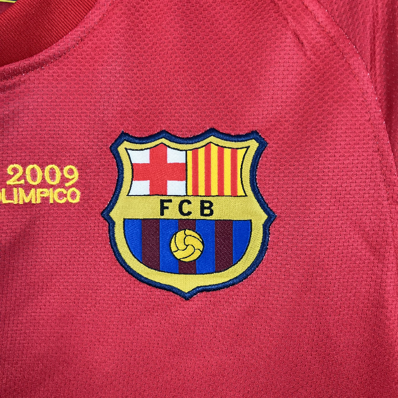 Retro Barcelona 08/09 UEFA Champions League Home - Image 2