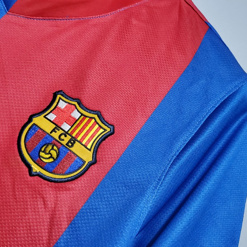 Retro Barcelona 06/07 home - Image 3