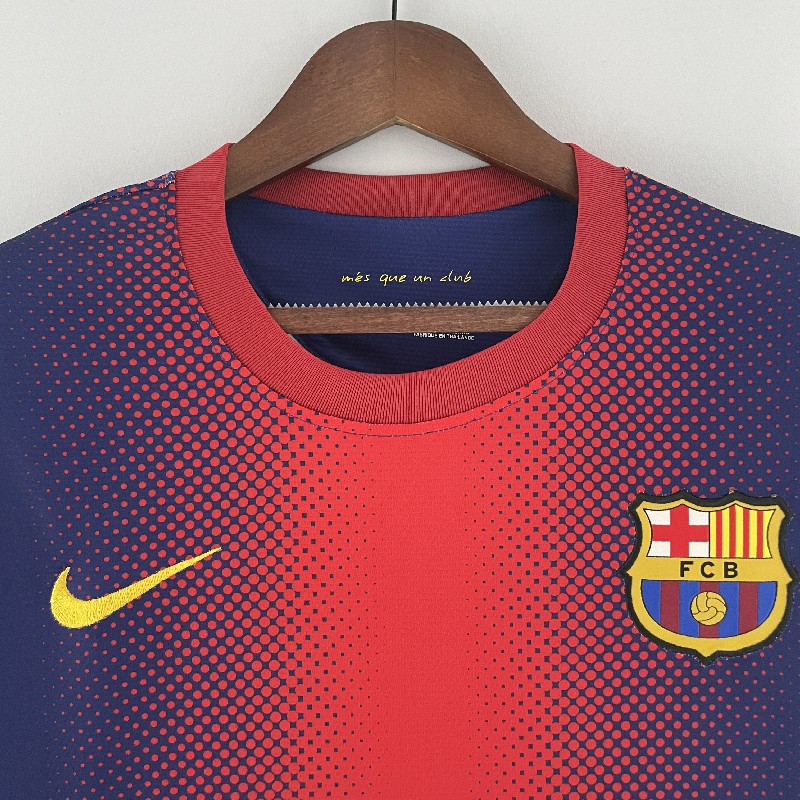 Retro long sleeve Barcelona 12/13 home - Image 2