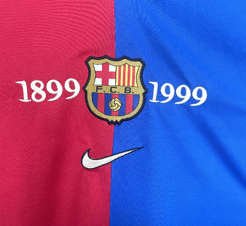 Retro Barcelona Long Sleeve 1899-1999 Home - Image 6