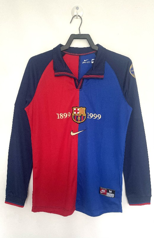 Retro Barcelona Long Sleeve 1899-1999 Home