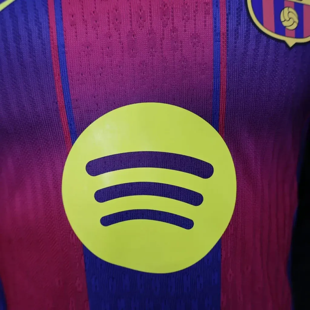 2025/26 Barcelona Home Soccer Jersey Player Version - Image 5