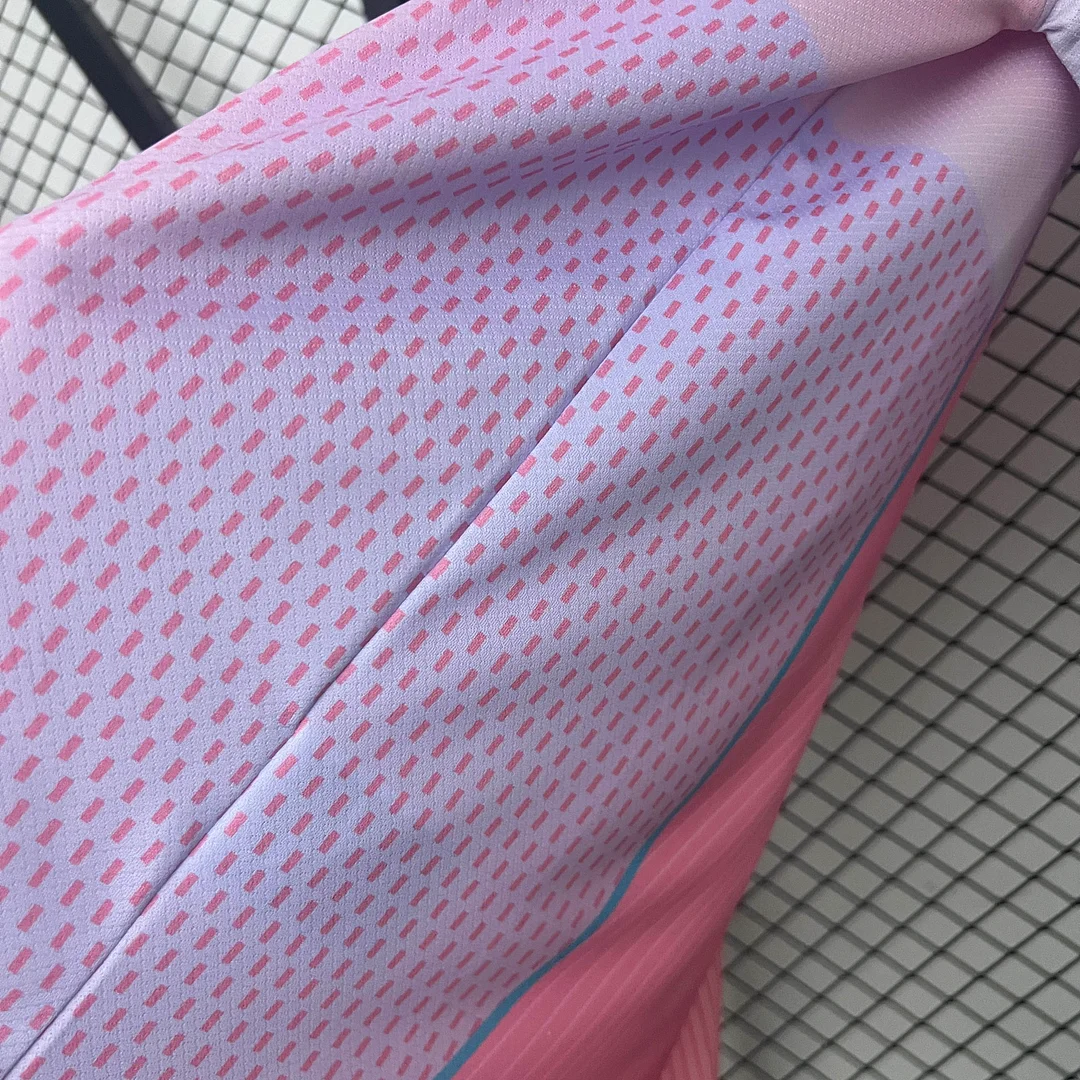 25/26 Barcelona Soccer Jersey Barca Pink Jersey - Image 8