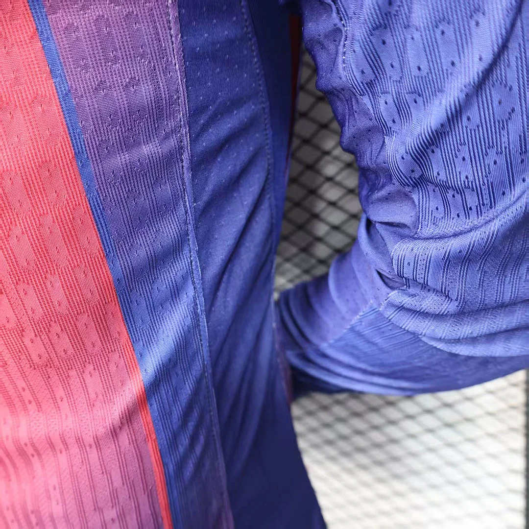 2025/26 Barcelona Home Player Version Long Sleeve Jersey - Image 11